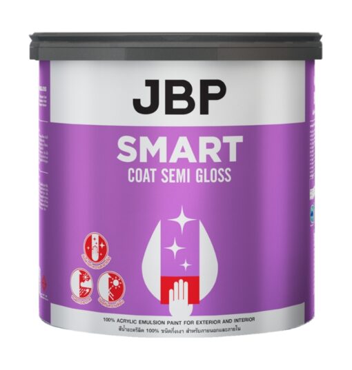 สีน้ำ เจบีพี สมาร์ทโค้ท กึ่งเงา 1 กล. BASE A