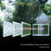 รั้วคอนกรีตสำเร็จรูป Decorative Fence