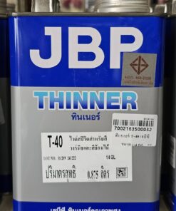 ทินเนอร์ผสมสีย้อมไม้ เจบีพี 1/4 กล.#T-40